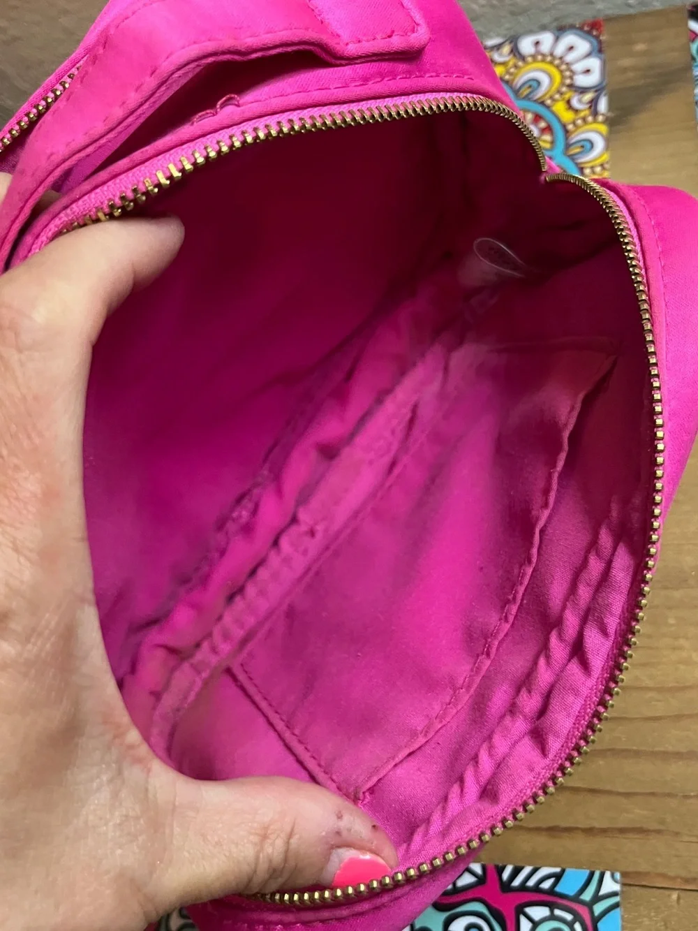 Prada Candy Hot Pink Cosmetic Case